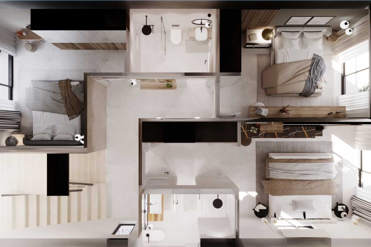 4 + 1  Semi-Detached